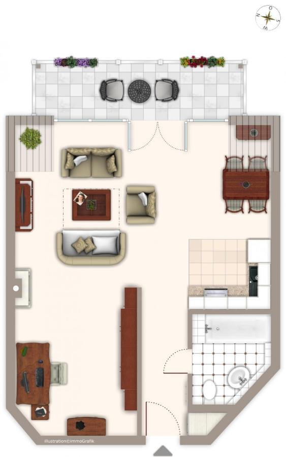 הוילה ברייגה Arkonablick 33 Meerblick Premium Loft מראה חיצוני תמונה